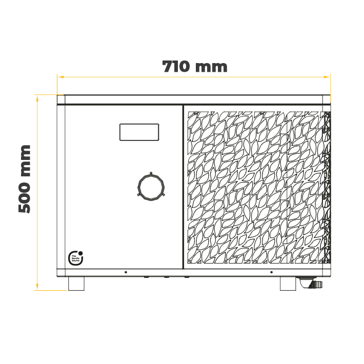 Ice Spa 7kW täisinverter soojuspump kümblustünnidele