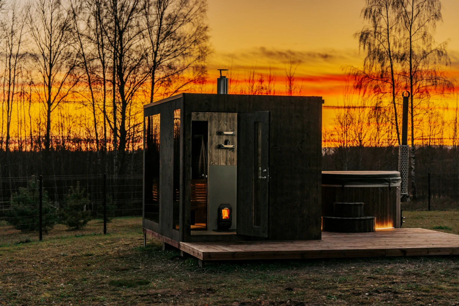 TheNordicSauna Nordic Cube Soome saun